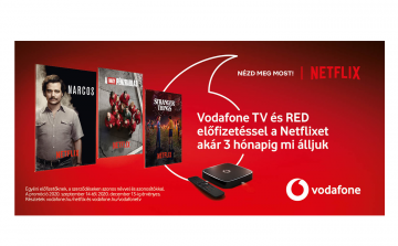 Netflix-szel hasít szeptembertől a Vodafone TV A tartalom-aggregátor Vodafone újabb innovációval robban be a tévés piacra