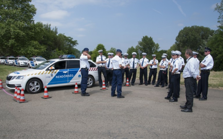 Rendőrök versenyeztek Pest megyében