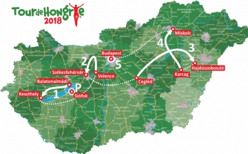 Tour de Hongrie: Itt a 2018-as útvonal!
