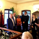 Táblaavató a Békebeli Cukrászdában