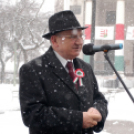 Március 15. koszorúzás