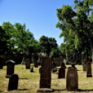 Gyászistentisztelet a temetőben