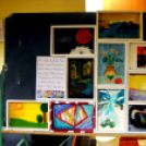 Kiállítás a gimiben