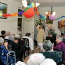 Farsang a ceglédi idősek otthonában