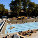 Városi Strandfürdő - Labda a medencében