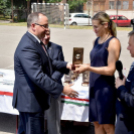 Kosárlabdacsarnok alapkőletétel 