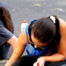 CIÖK kerékpártároló festés