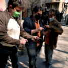 Cegléd első festett QR-kódja