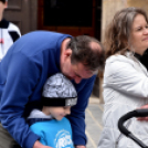 Éneklés a TV torony kilencedik emeletének teraszáról