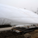 Városi Strandfürdő - Tető alá került a medence