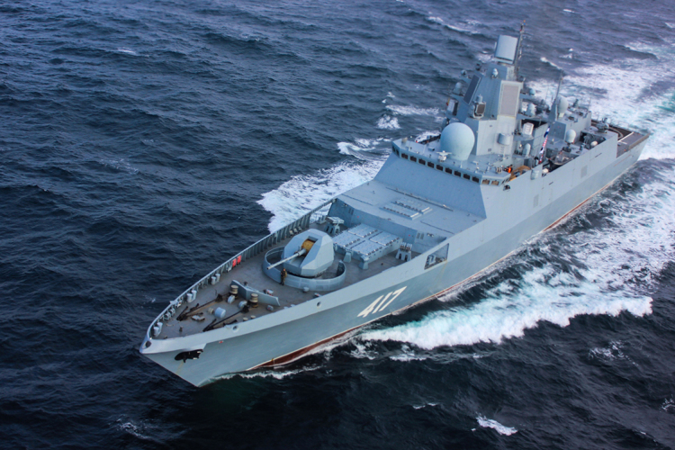 Hadrendbe állították a hiperszonikus fegyverekkel felszerelt orosz Admiral Gorskov fregattot