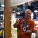 Amerikai vendég a Ceglédi Dobmúzeumban