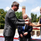 Kosárlabdacsarnok alapkőletétel 