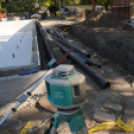 Városi Strandfürdő - Labda a medencében