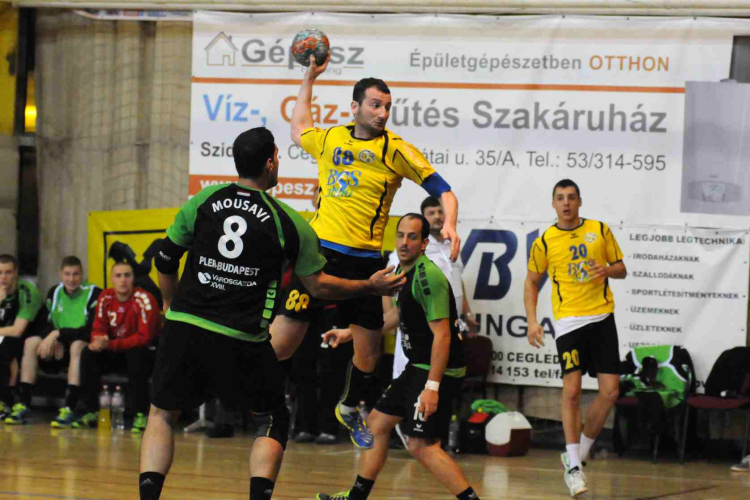 CEGLÉDI KKSE–PLER-BUDAPEST 31–33 (16–16)