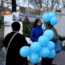 Séta a kékbe borult Autista házhoz