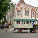 Lovasfelvonulás a belvárosban