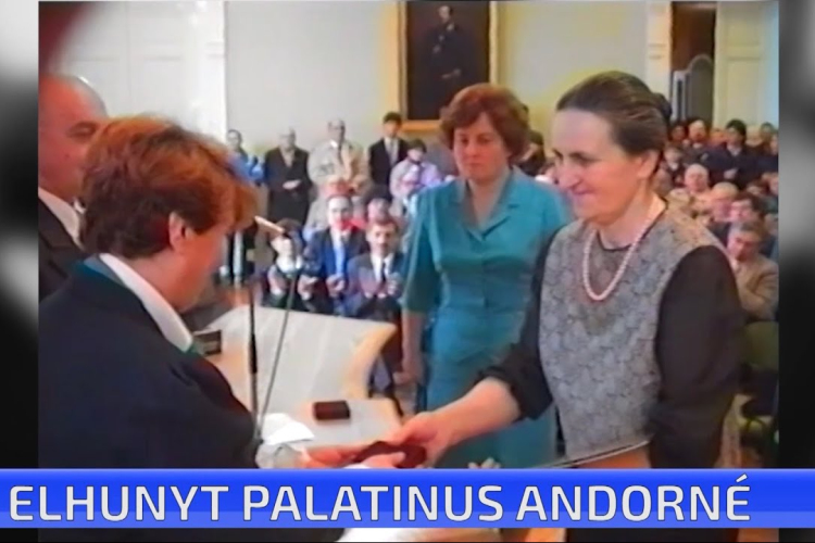 Elhunyt Palatinus Andorné