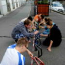 CIÖK kerékpártároló festés