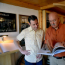 Amerikai vendég a Ceglédi Dobmúzeumban