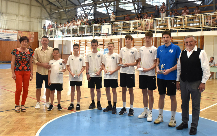 Április utánpótlás játékosai