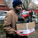 Adomány a ceglédi hajléktalanszállónak 