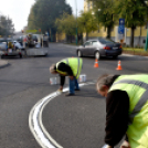 Így készült Cegléd új körforgalma