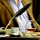 Zenés kávéház a könyvtárban