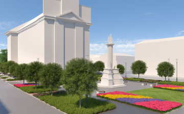 Megújul a [Szentháromság park]