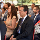 Kosárlabdacsarnok alapkőletétel 