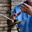 Koncert az Ordas Lajos közben