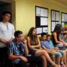 Kiállítás a gimiben