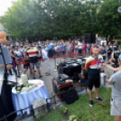 Vízilabda olimpikonok a főtéren