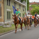 Lovasfelvonulás a belvárosban