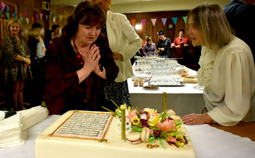 Soltészné Lédeczi Juditot köszöntötték