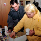 Adomány a ceglédi hajléktalanszállónak 