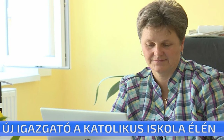 Új igazgató a Szent Kereszt Katolikus Iskola élén