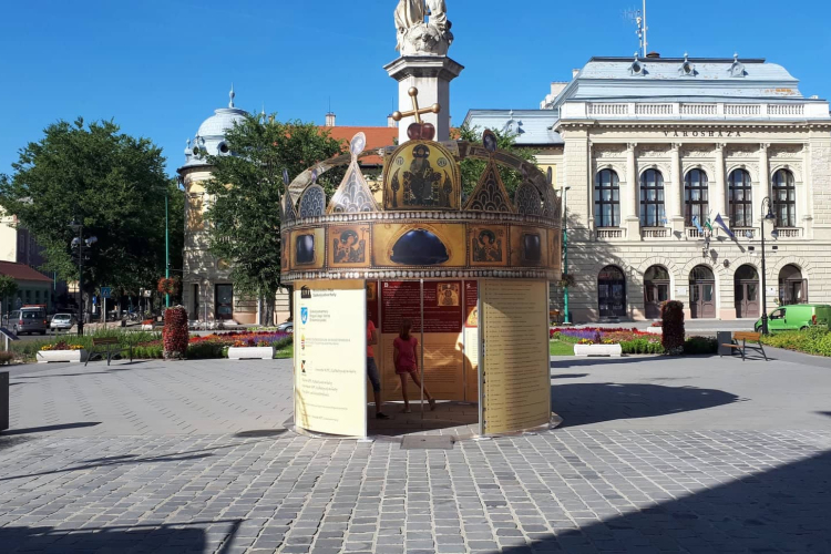 Ismét városunkba érkezik a SZENT KORONA modellje