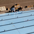 Városi Strandfürdő - Labda a medencében