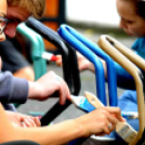 CIÖK kerékpártároló festés