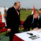 Ceglédi judó központ alapkő letétel