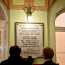 Táblaavató a gimnáziumban