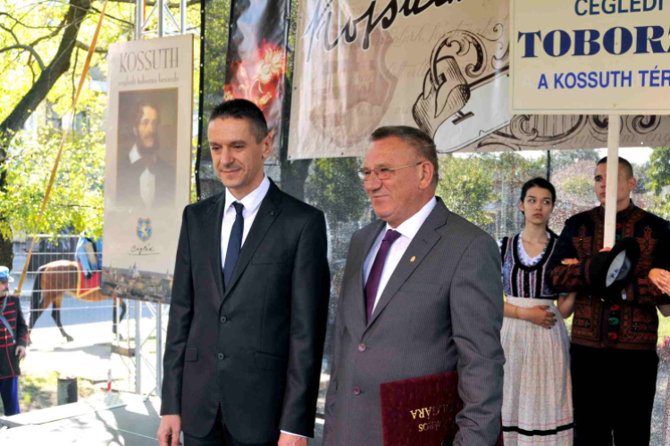 Kossuth Toborzó - Cegléd Város Díszpolgára