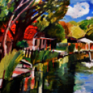 A nyár örömei festményeken