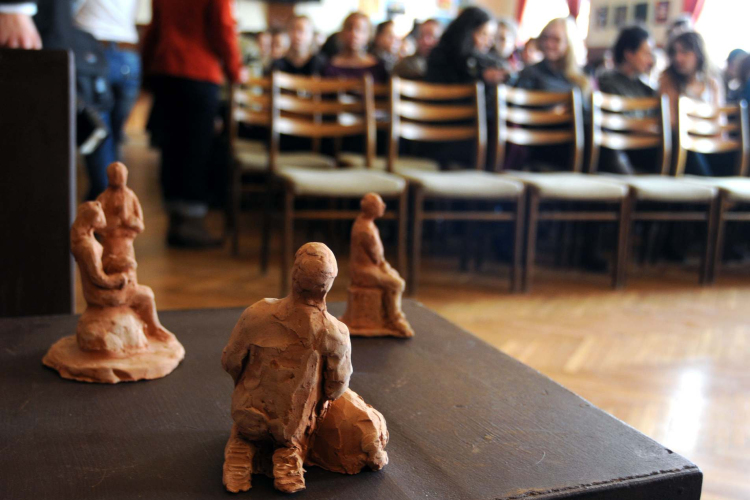 Kiállítás a gimnáziumban