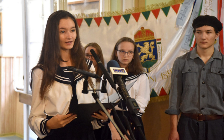 A ceglédi forradalmi eseményekre emlékeztek