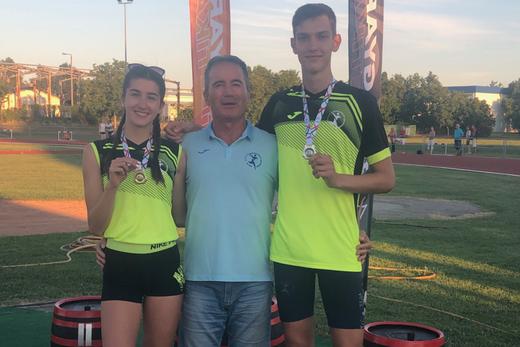 Keszthelyi Luca magyar bajnoki aranyérmes, míg Tóth Gergő magyar bajnoki ezüstérmes lett szombaton magasugrásban az ifjúsági atlétikai 