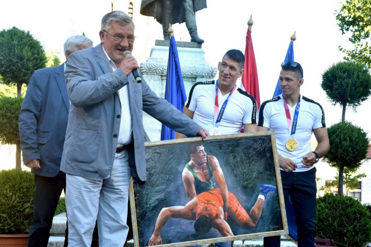 Olimpikonok fogadása