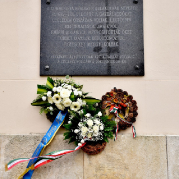 A kuláküldözés áldozataira emlékeztek