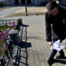 Március 15-i koszorúzás